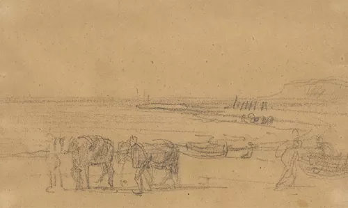 MAB -  Artiste venu peindre la Bretagne Eugène Boudin