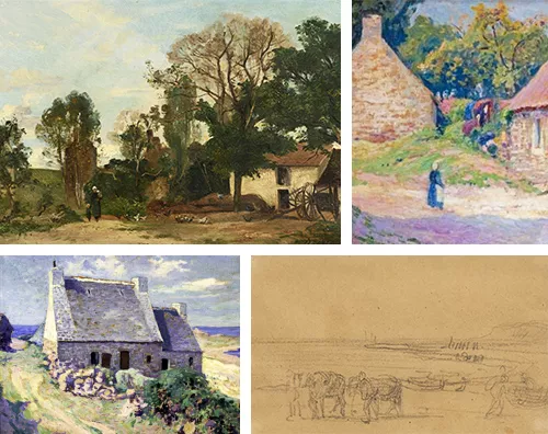 MAB - Collection permanente d'artistes venus d'ailleurs peindre Roscoff et sa région