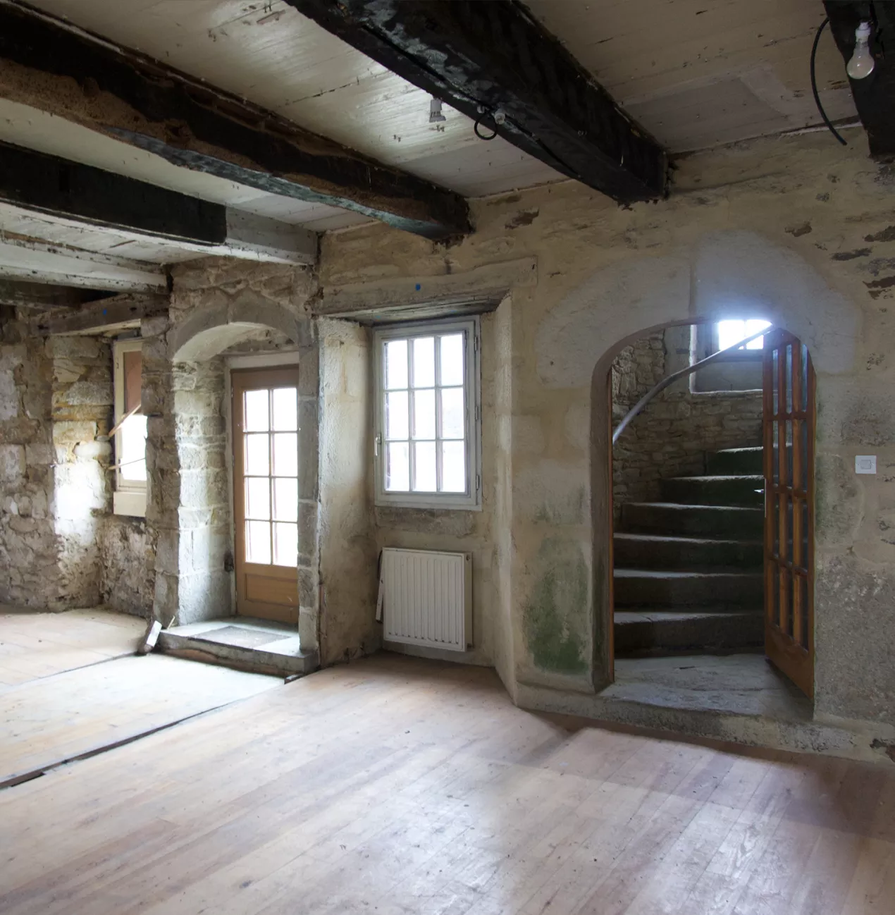 MAB - Réhabilitation d’une maison d'armateur du XVIIe siècle conjuguant délabrement et désordres afin de créer un espace destiné au bien commun